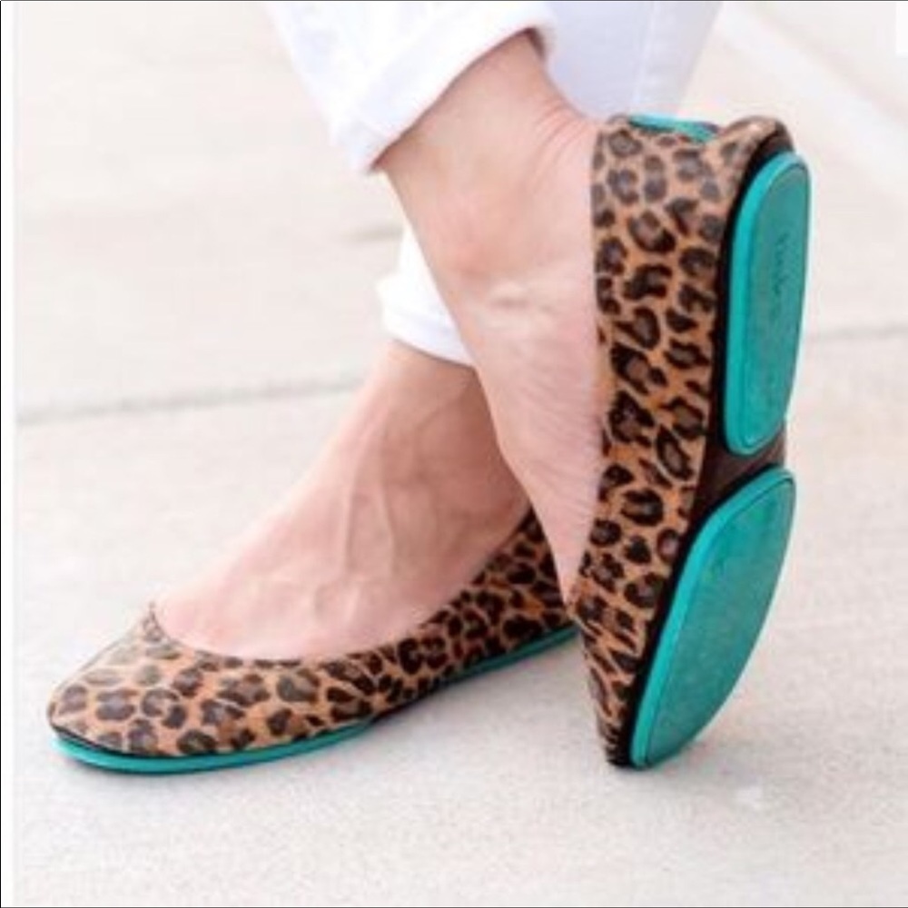 Leopard print Tieks